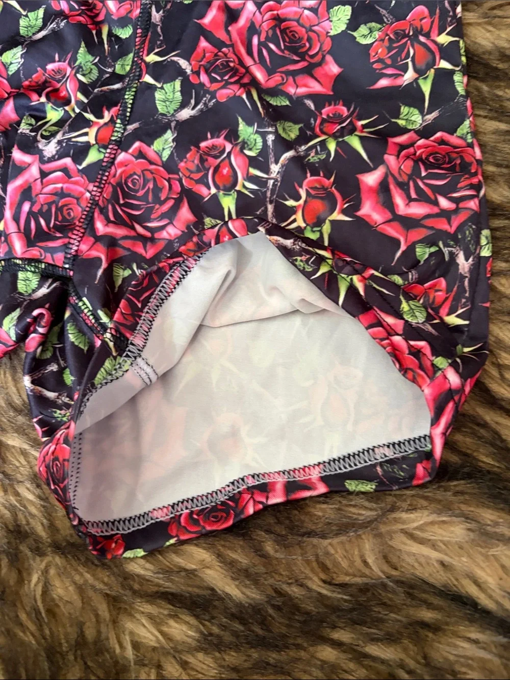 Ed Hardy Performance Boxer Briefs Roses Size Medium